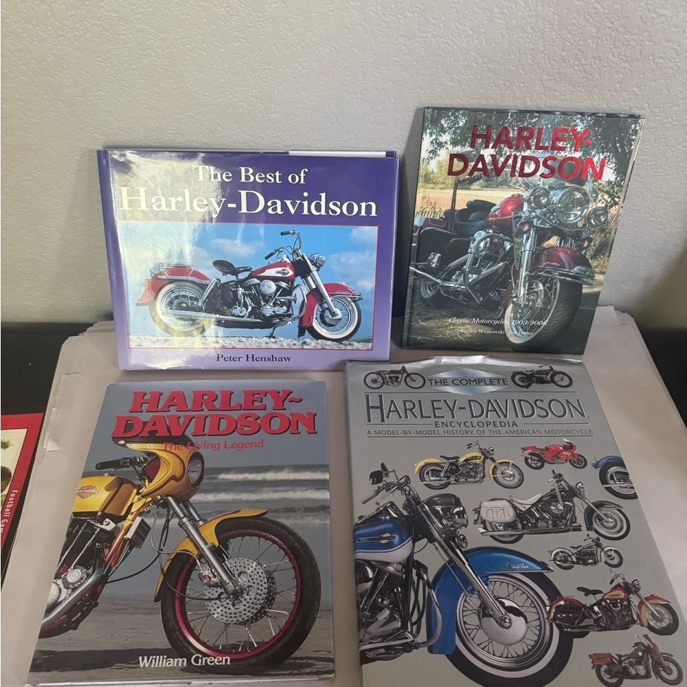Harley-Davidson Books set of 4